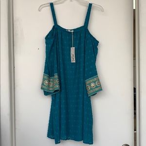 Turquoise dress